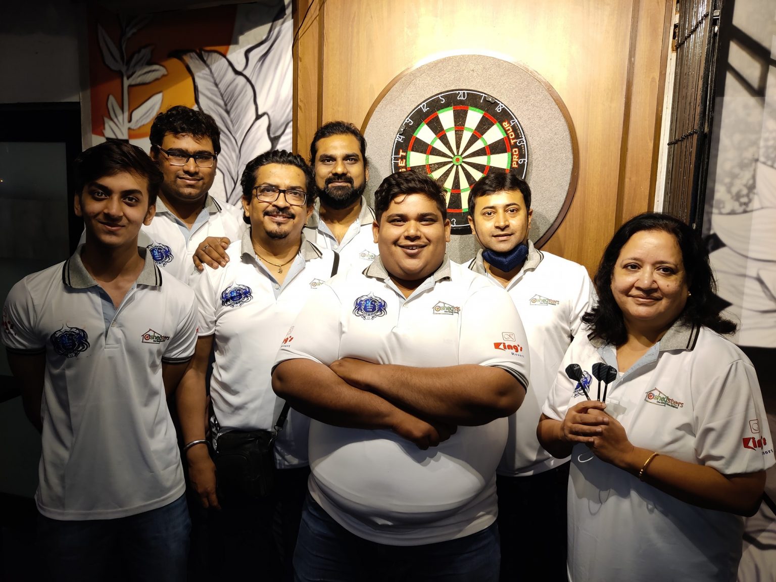 Bengal Darts Tour 1 2021 at the Flight Club/Shisha BSE The Darts