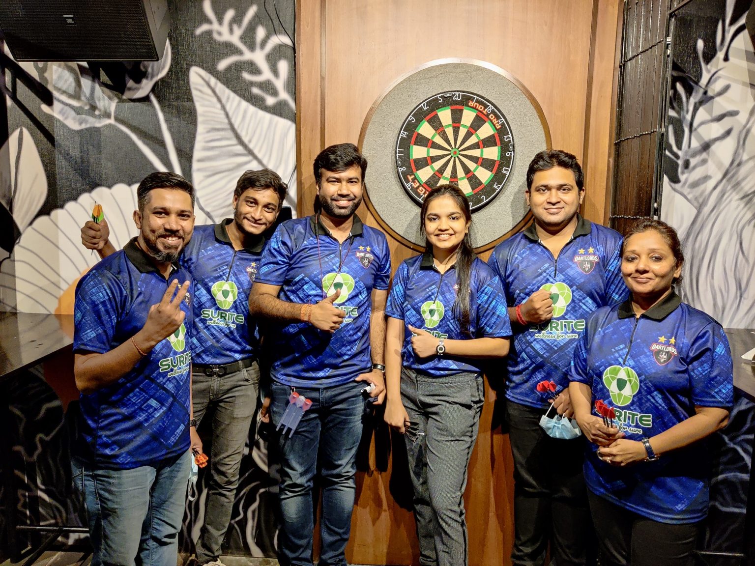 Bengal Darts Tour 1 2021 at the Flight Club/Shisha BSE The Darts