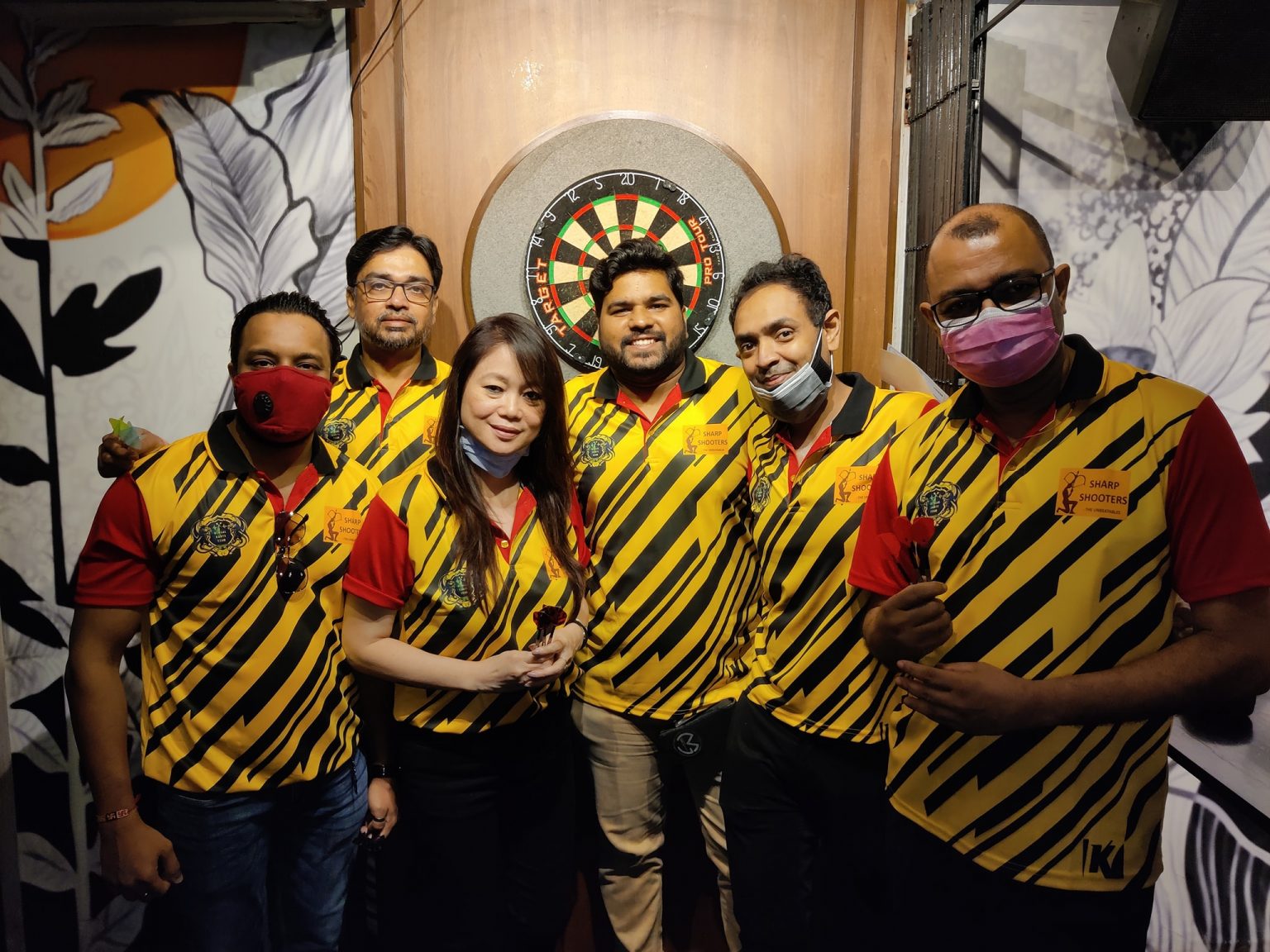 Bengal Darts Tour 1 2021 at the Flight Club/Shisha BSE The Darts