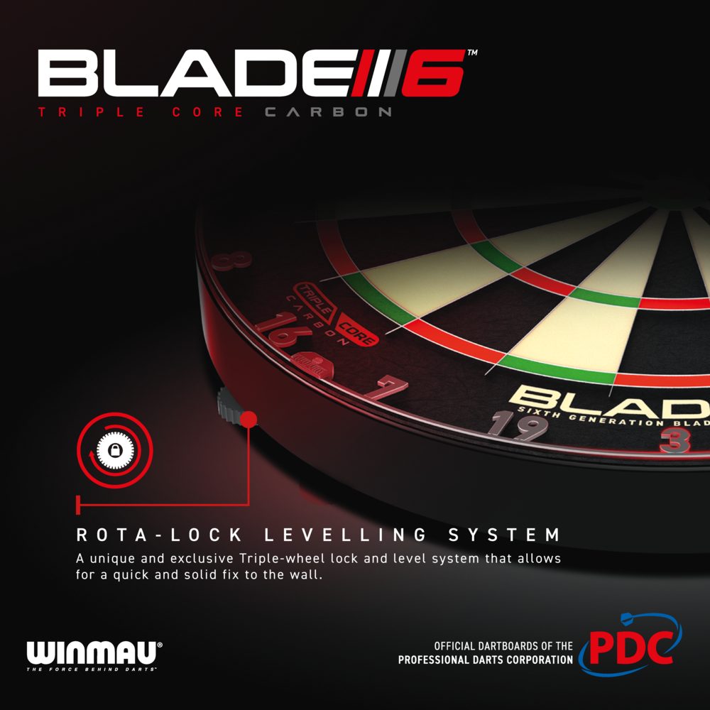 Winmau Blade 6 Triple Core Board - The Darts Warehouse